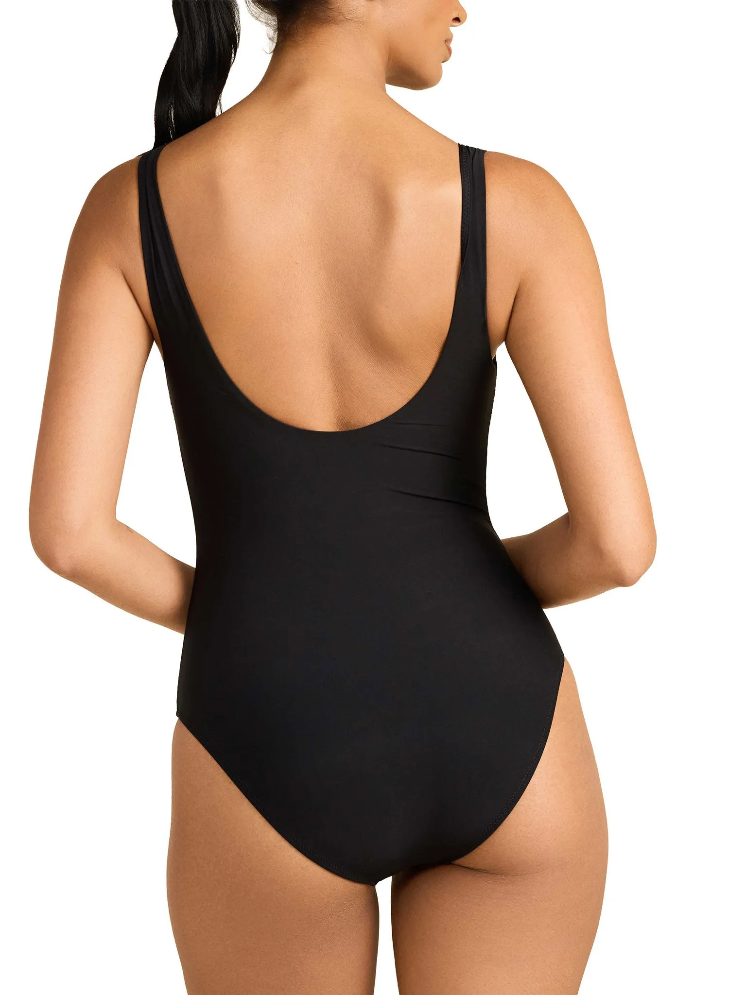 Essential One Piece Swimsuit Iris Black sold by Hanky Panky product image thumbnail 2