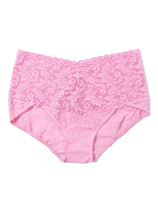 Retro Lace V-Kini Strawberry Lemonade Pink sold by Hanky Panky