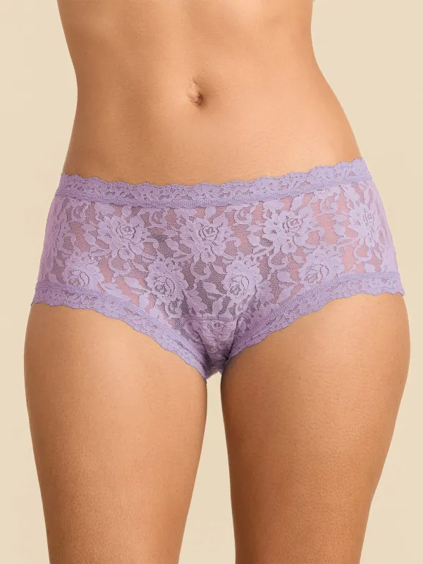 Signature Lace® Boyshort Violet Daze Purple made by Hanky Panky