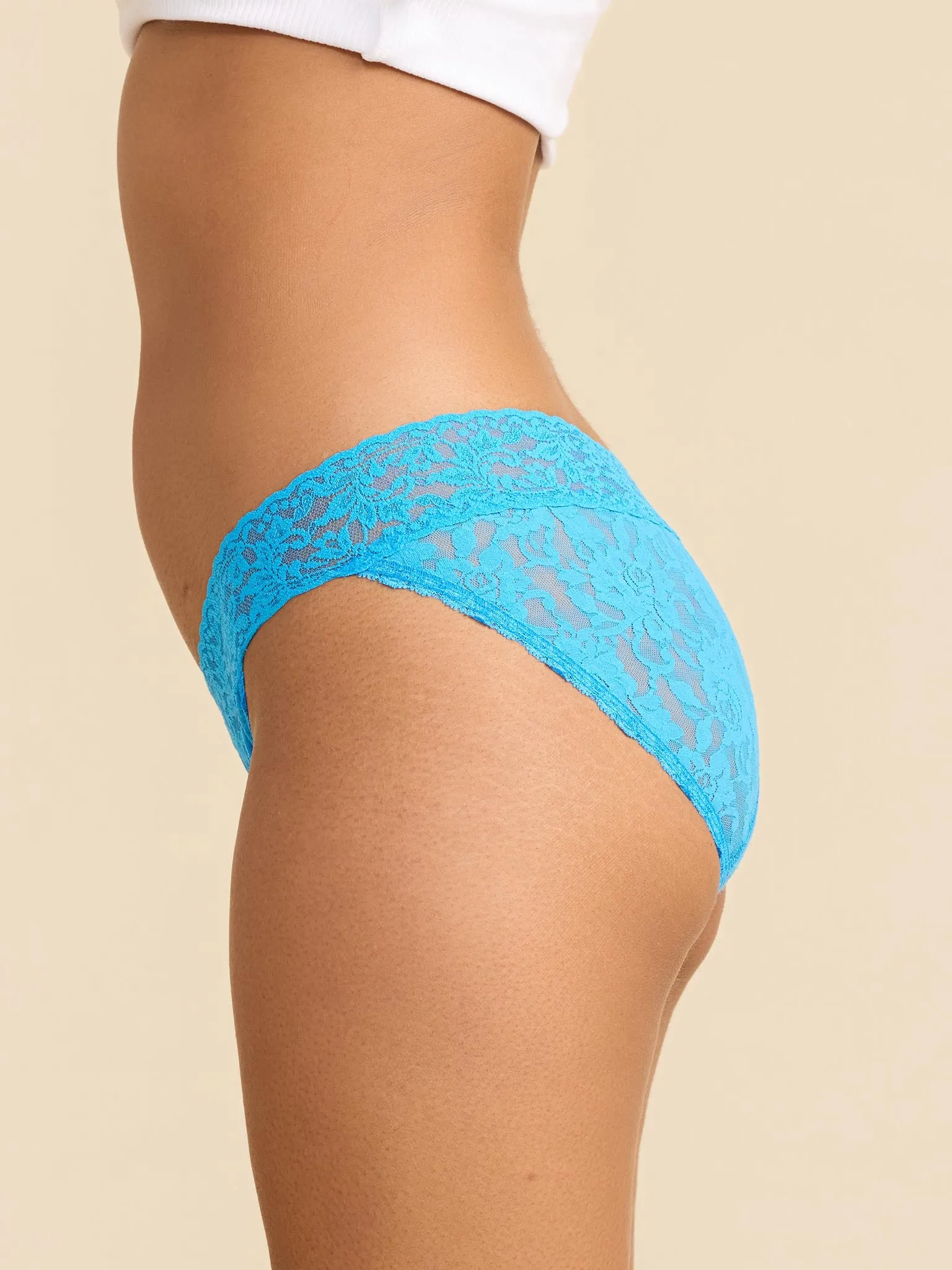 Signature Lace® Boyshort Laguna Blue sold by Hanky Panky product image thumbnail 3