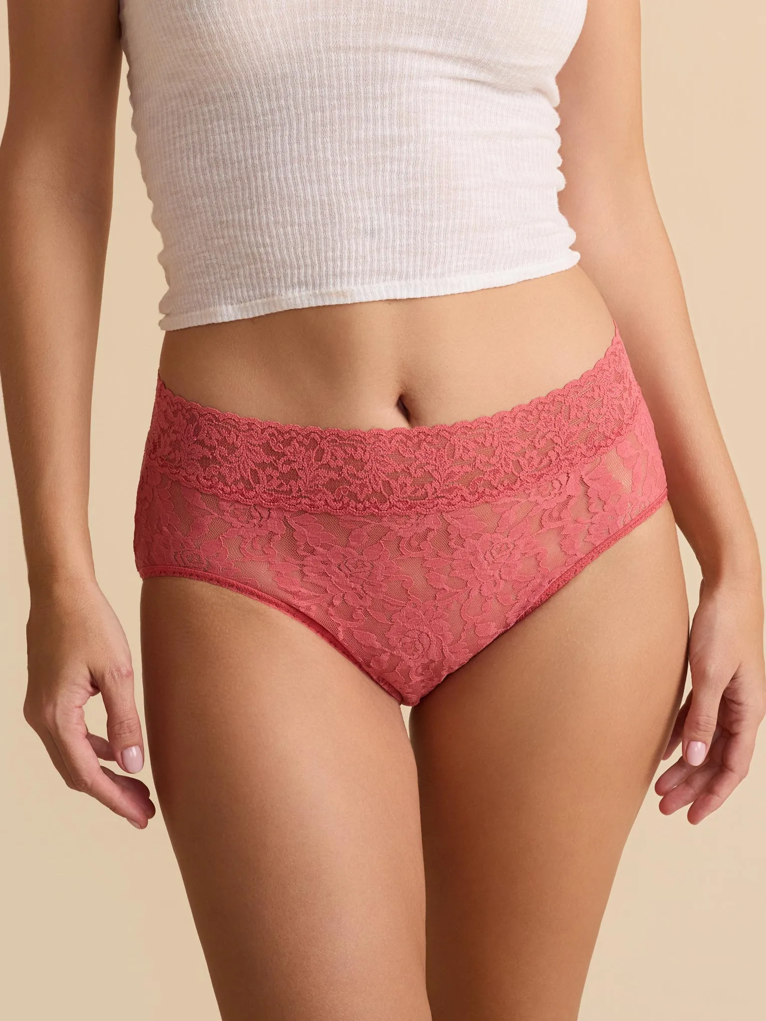 Signature Lace® French Brief Naples Red sold by Hanky Panky product image thumbnail 2