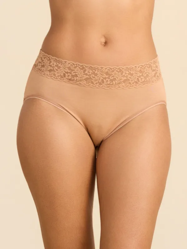 Supima® Cotton French Brief Sun Tan made by Hanky Panky
