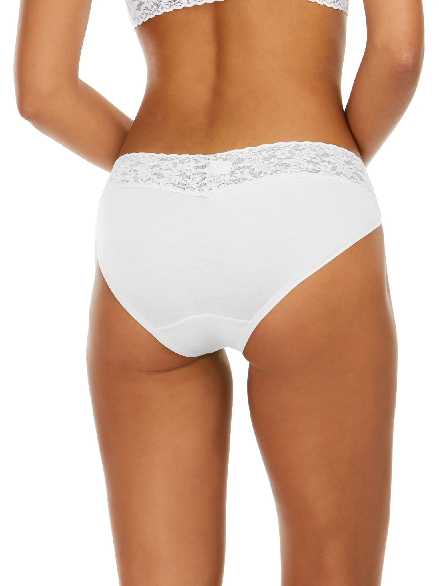 Supima® Cotton V-kini White sold by Hanky Panky product image thumbnail 4