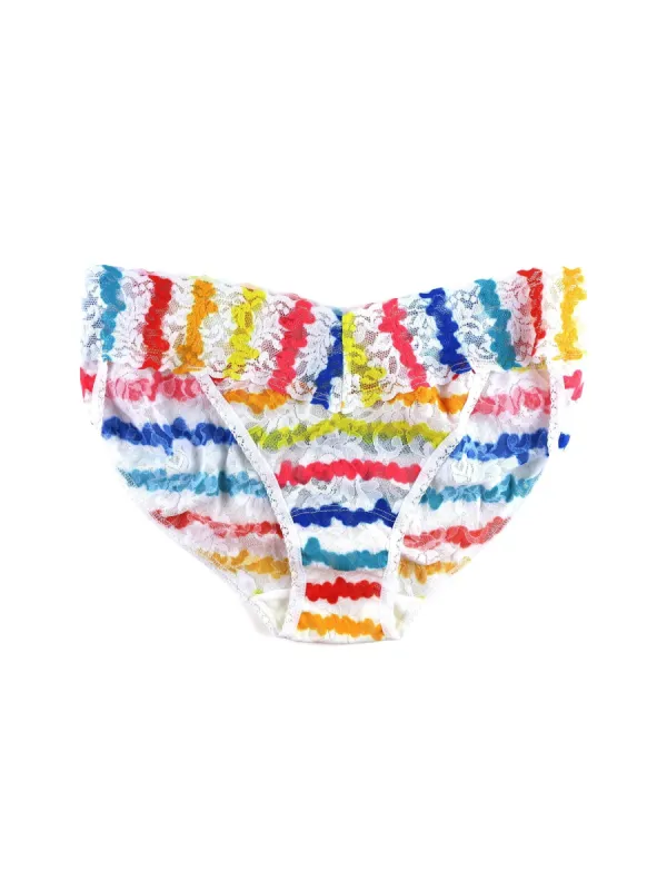 Printed Signature Lace V-Kini Sale Wavy sold by Hanky Panky
