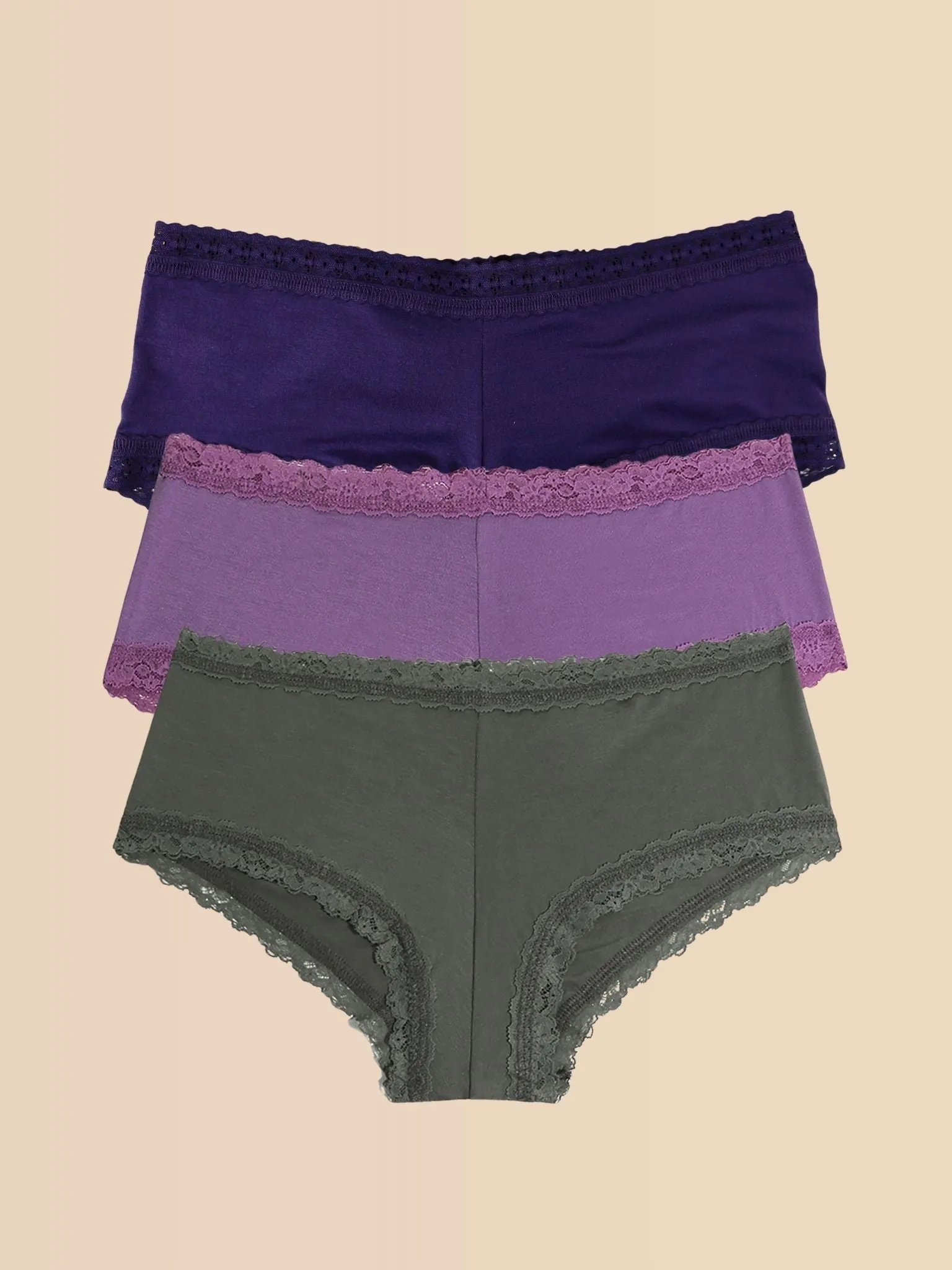 Night Shift 3 Pack DreamEase™ Boyshort sold by Hanky Panky