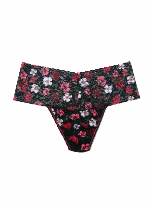 Retro Lace Thong made by Hanky Panky