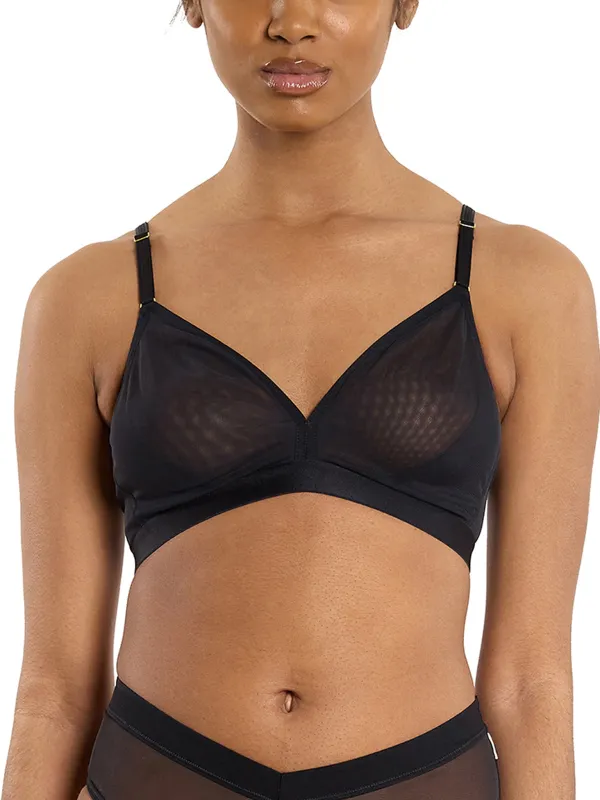 Mesh Triangle Bralette made by Hanky Panky