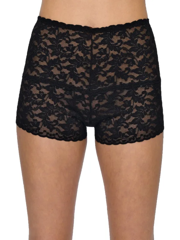 Retro Lace Hot Pant made by Hanky Panky