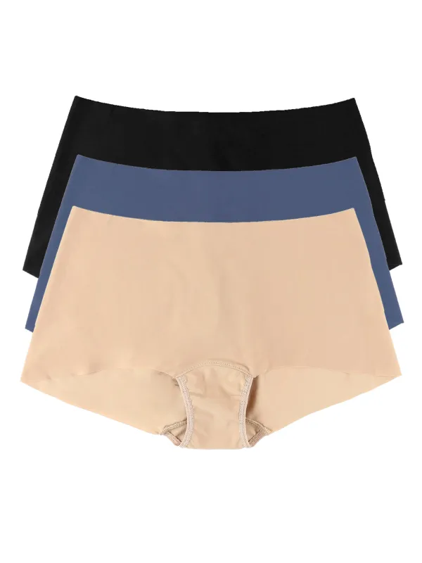 Under The Radar 3 Pack BreatheSoft™ Boyshorts made by Hanky Panky
