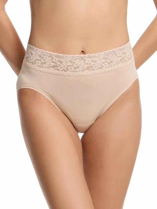 Supima® Cotton French Brief Chai made by Hanky Panky
