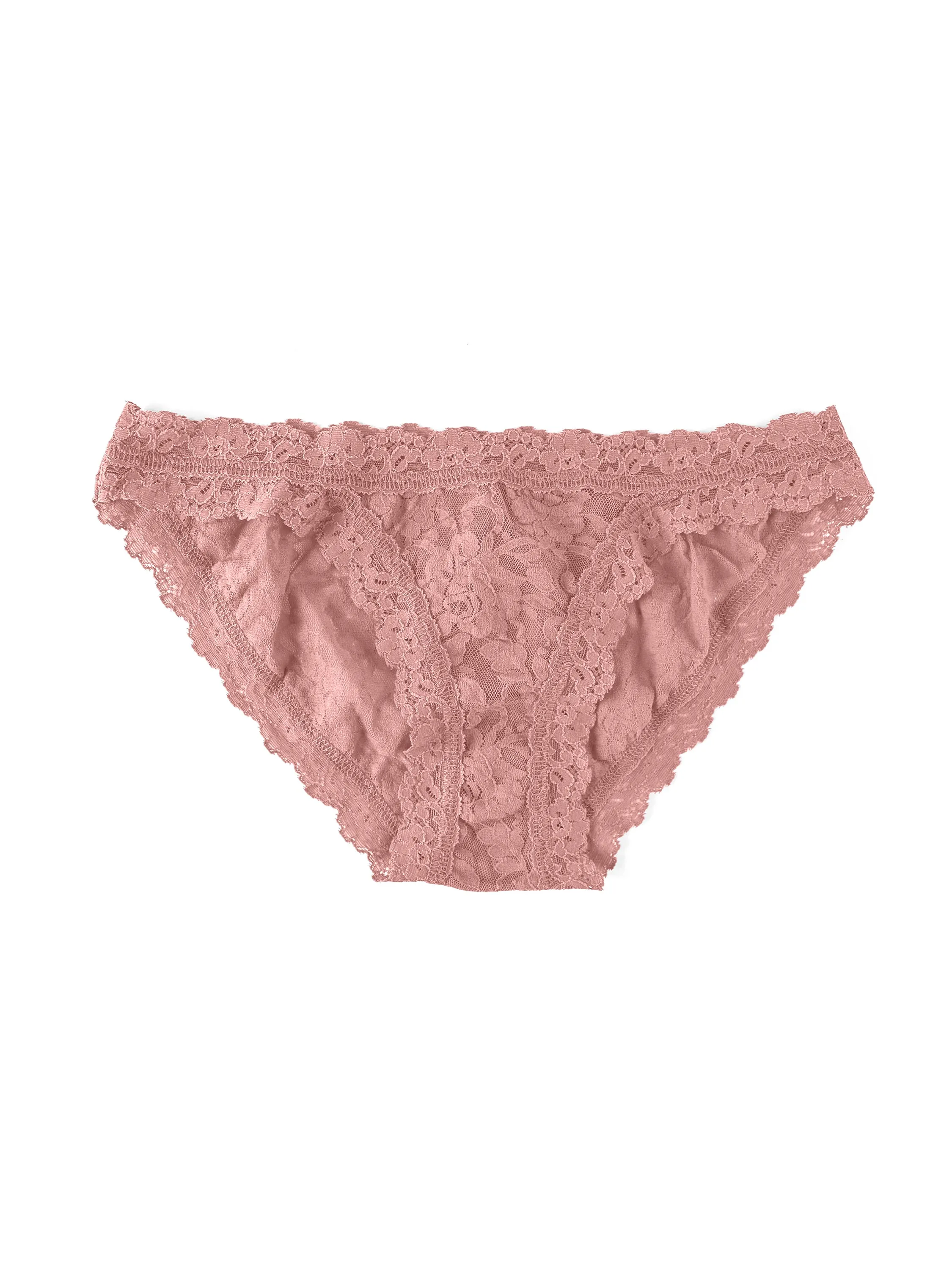 Signature Lace Brazilian Bikini Desert Rose sold by Hanky Panky