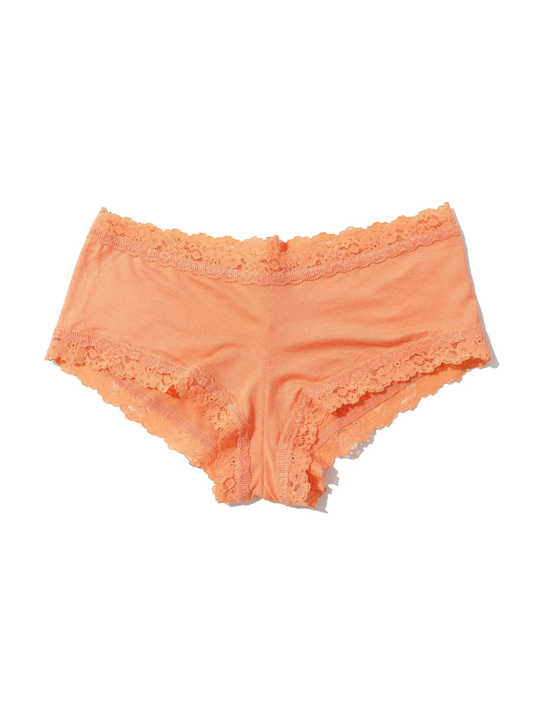 Plus Size DreamEase Boyshort Florence Orange sold by Hanky Panky