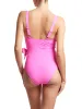 Wide Strap Wrap One Piece Swimsuit Unapologetic Pink Sale sold by Hanky Panky