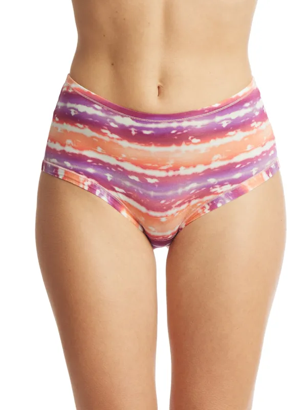 Printed PlayStretch™ Boyshort Paint The Town sold by Hanky Panky