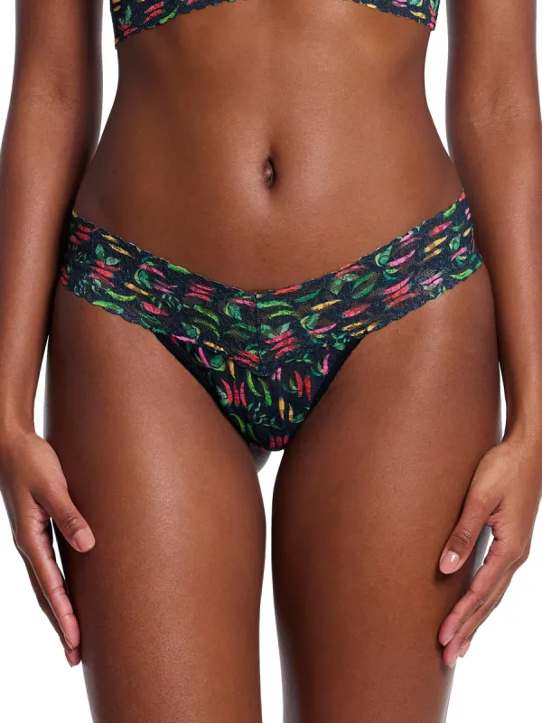 Printed Signature Lace Low Rise Thong Extra Spice Sale sold by Hanky Panky