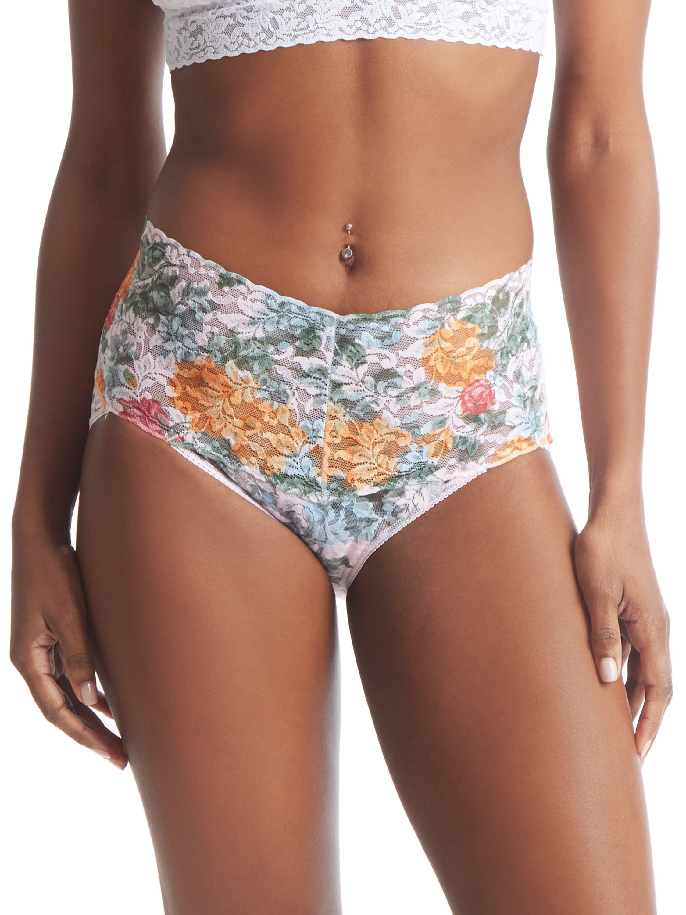 Printed Retro Lace V-Kini Lost Promises Sale sold by Hanky Panky product image thumbnail 2