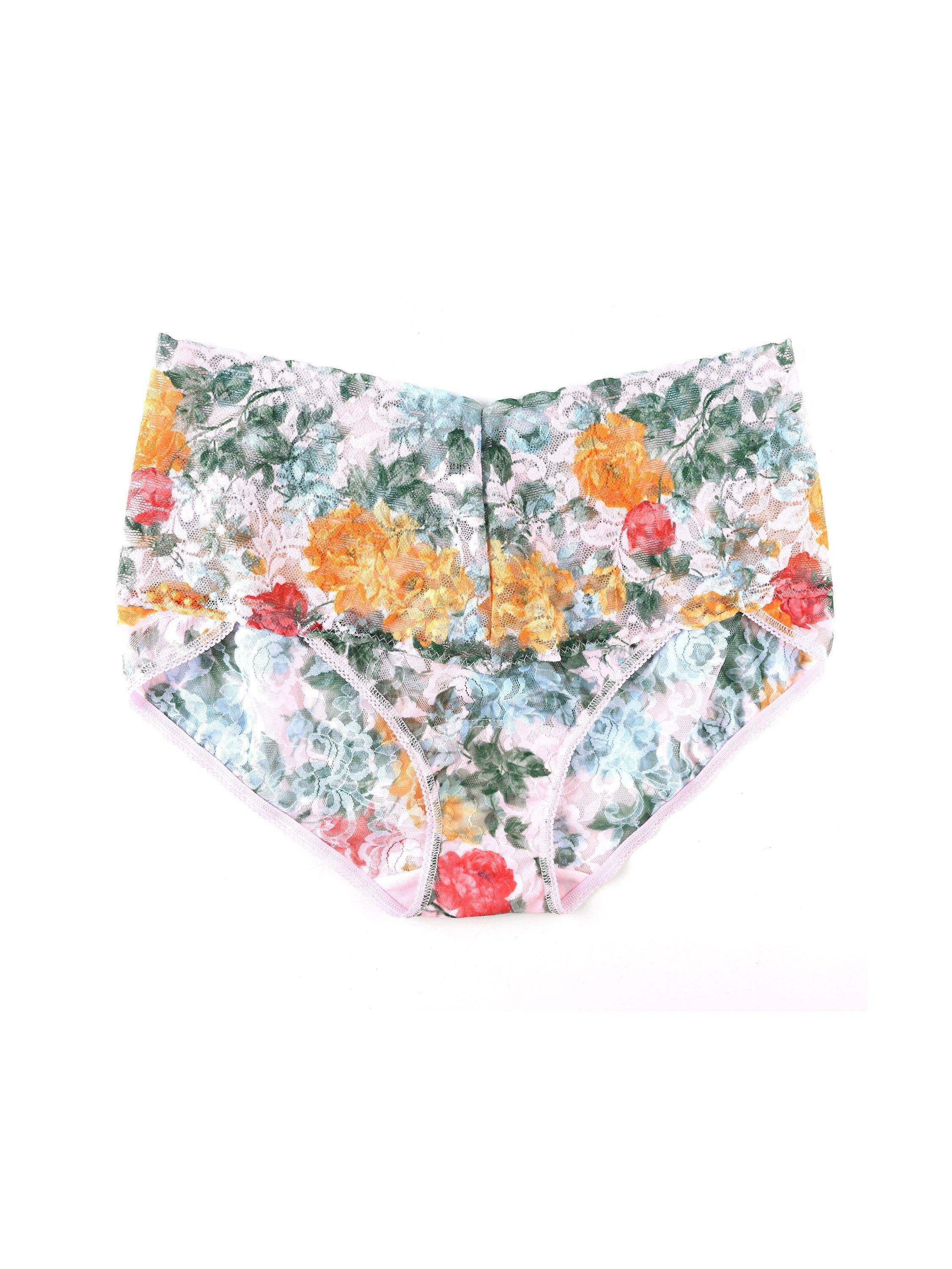 Printed Retro Lace V-Kini Lost Promises Sale sold by Hanky Panky