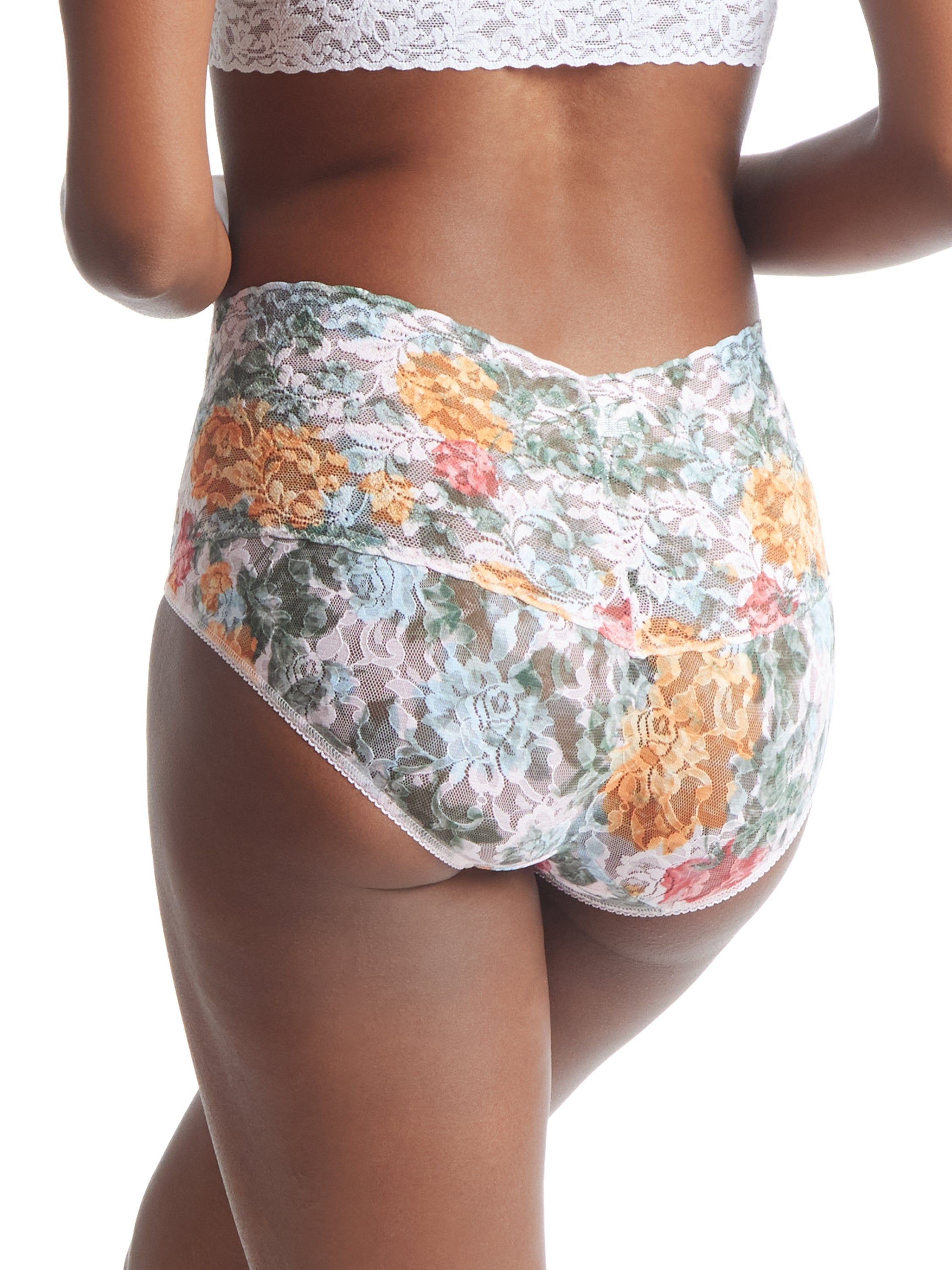 Printed Retro Lace V-Kini Lost Promises Sale sold by Hanky Panky product image thumbnail 3