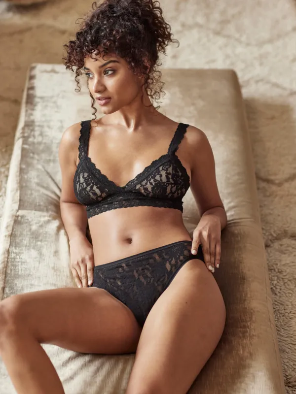 Signature Lace High Cut Brief Black Sale sold by Hanky Panky