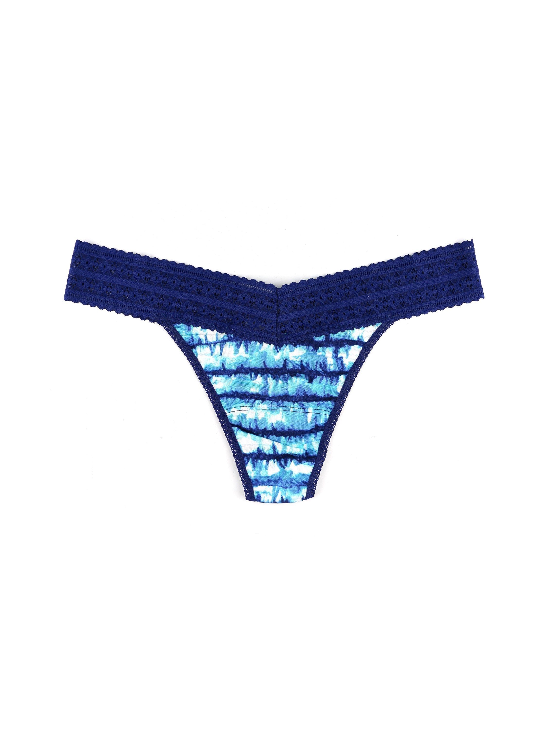 Printed DreamEase™ Original Rise Thong sold by Hanky Panky