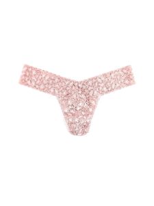 Cross Dyed Leopard Low Rise Thong sold by Hanky Panky