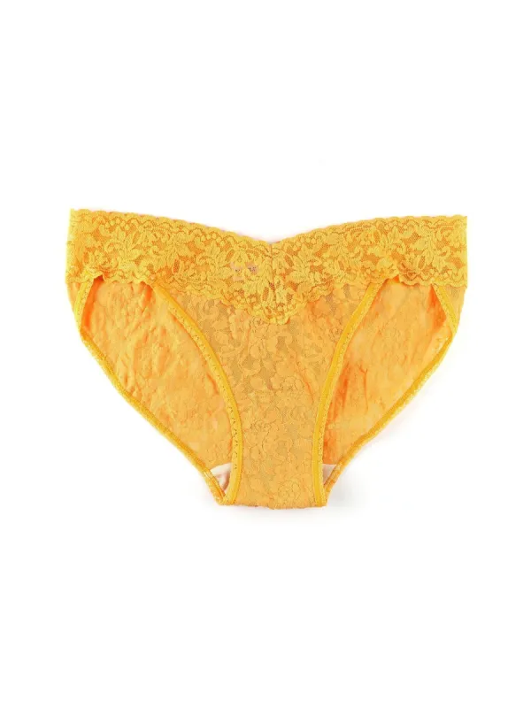 Signature Lace V-Kini Ginger Shot Orange sold by Hanky Panky