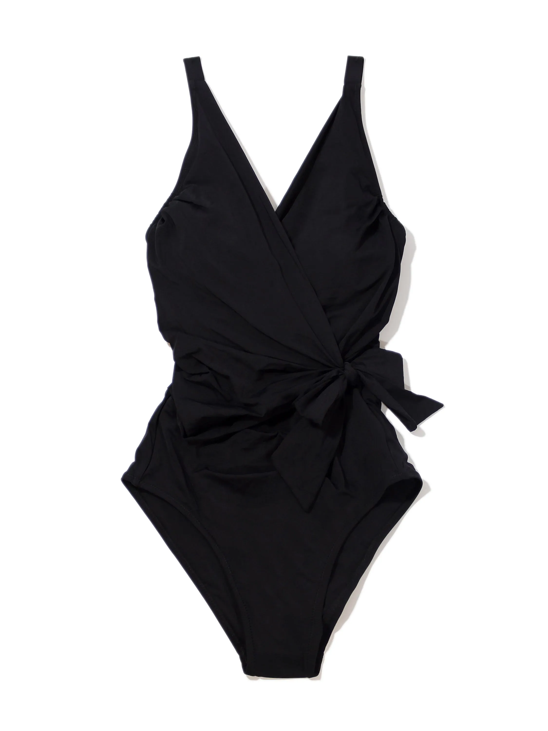 Wide Strap Wrap One Piece Swimsuit Black sold by Hanky Panky product image thumbnail 2