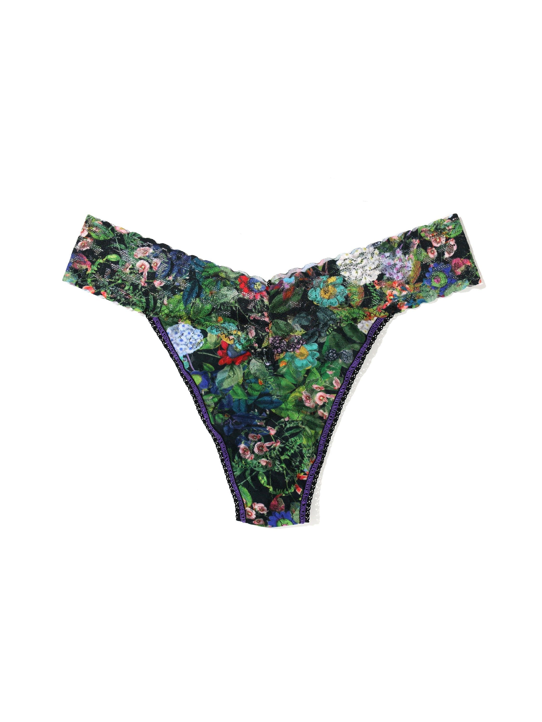 Printed Signature Lace Original Rise Thong Voices on the Veranda Sale sold by Hanky Panky