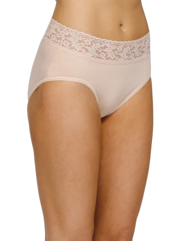 Supima® Cotton French Brief Chai sold by Hanky Panky