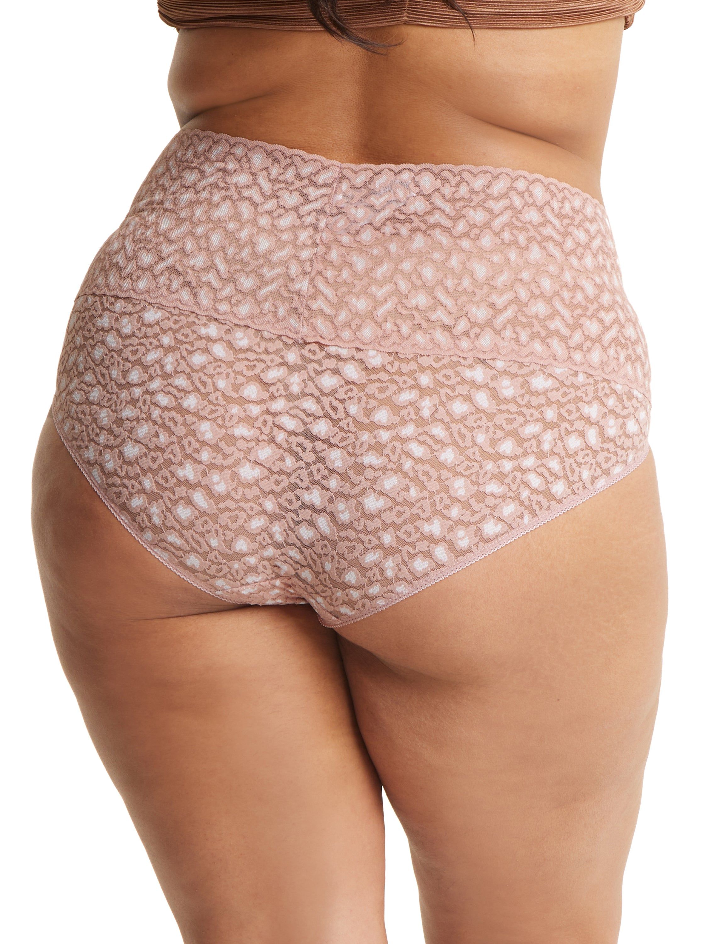 Cross Dyed Leopard Plus Retro V-Kini sold by Hanky Panky product image thumbnail 6