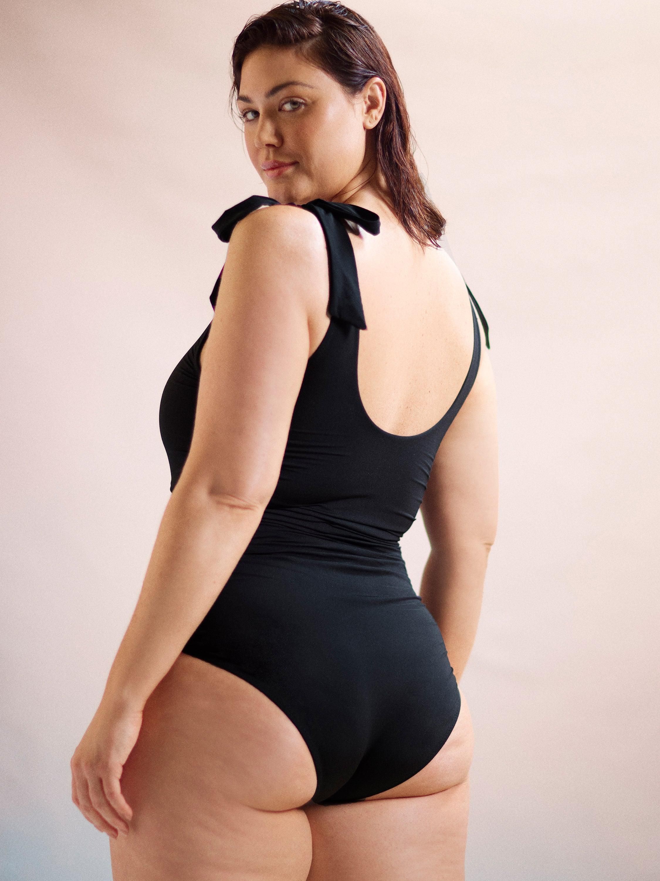Ruched Bow One Piece Swimsuit Black sold by Hanky Panky product image thumbnail 5