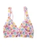 Printed Signature Lace Crossover Bralette Be Mine Sale sold by Hanky Panky