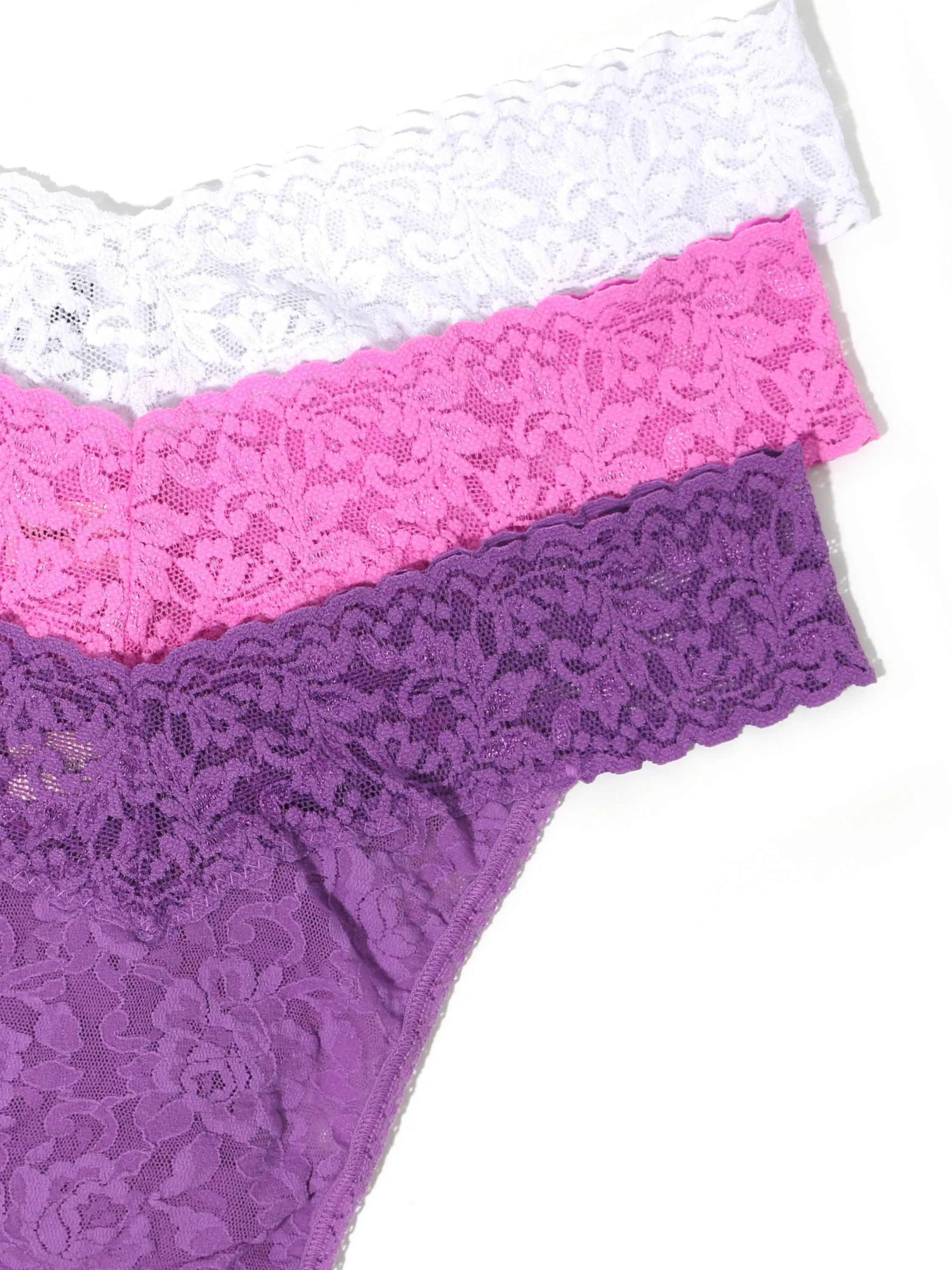 Valentine's Day 3 Pack Original Rise Thongs Sale sold by Hanky Panky product image thumbnail 2