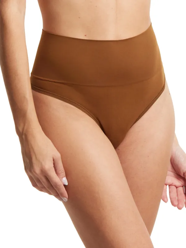 HANKY PANKY BODY™ Midrise Thong Macchiato Brown Sale sold by Hanky Panky