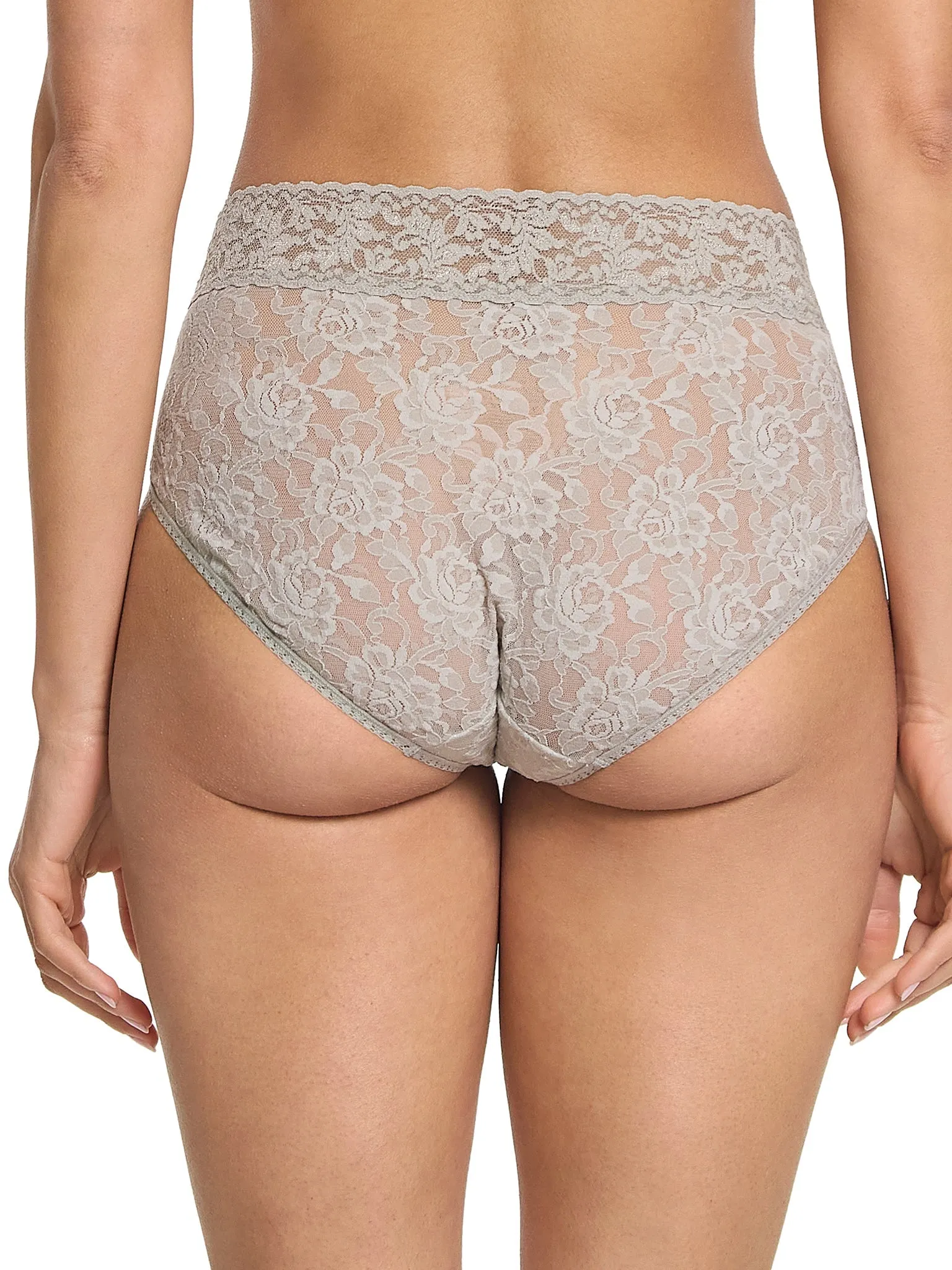 Signature Lace French Brief Sleep In Grey Sale sold by Hanky Panky product image thumbnail 2