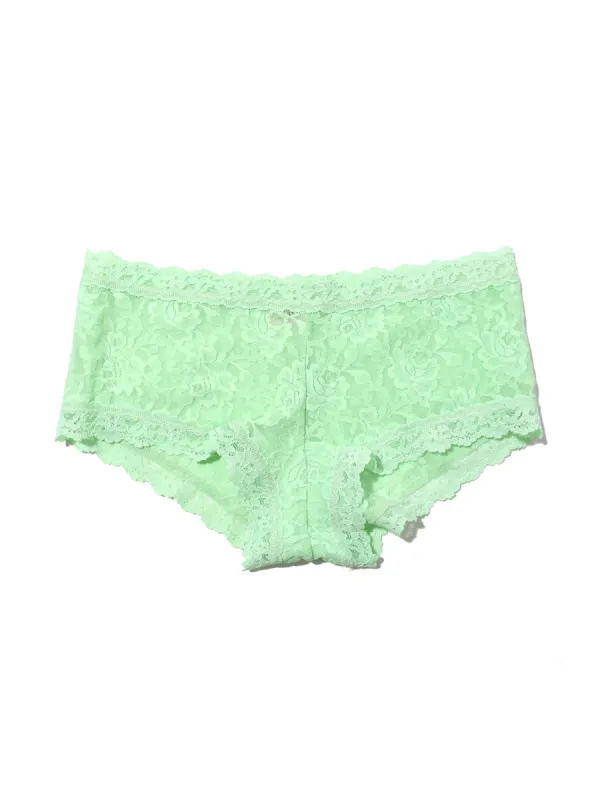 Signature Lace Boyshort Starfruit Green sold by Hanky Panky