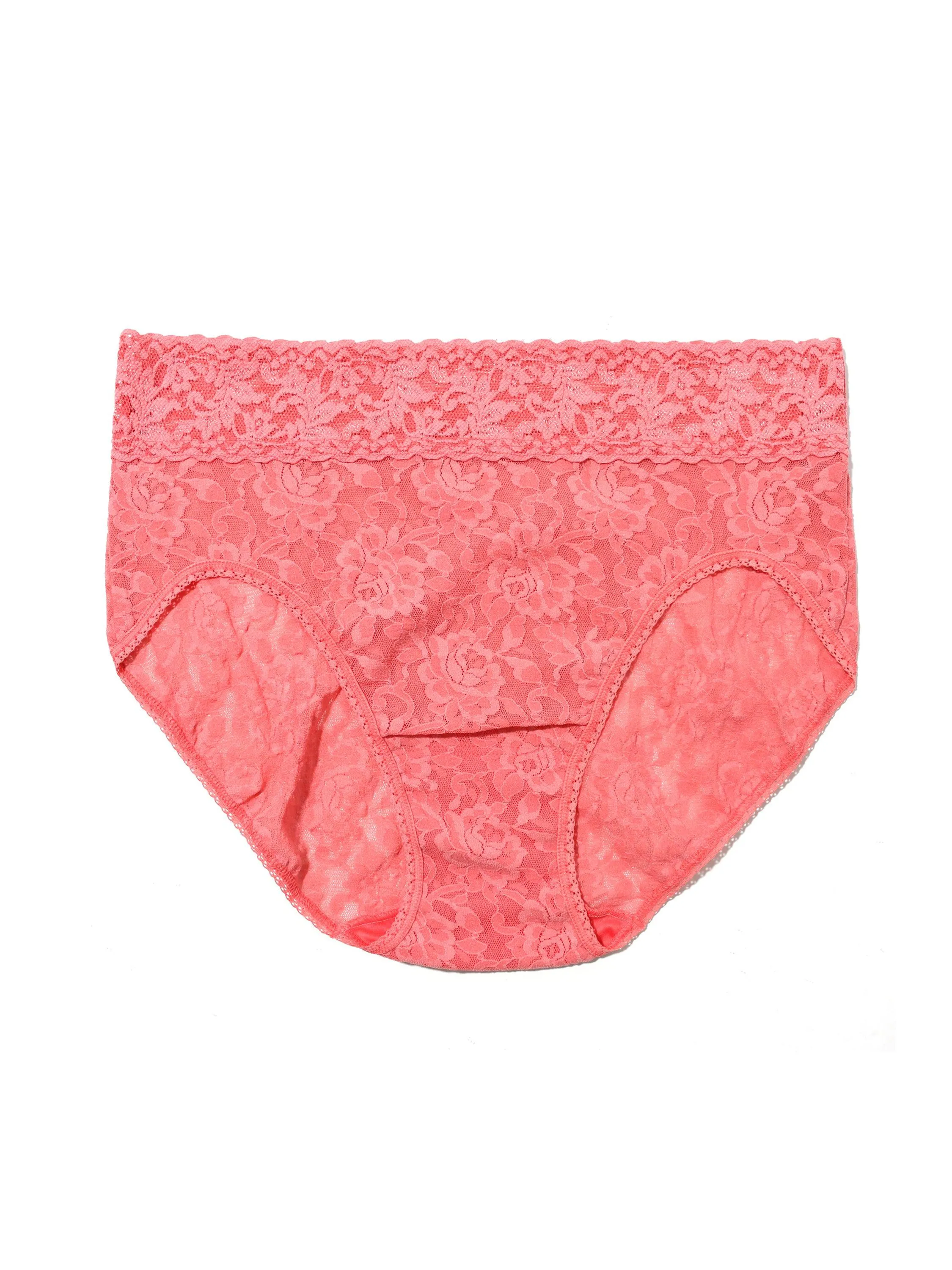 Signature Lace French Brief Guava Pink Sale sold by Hanky Panky