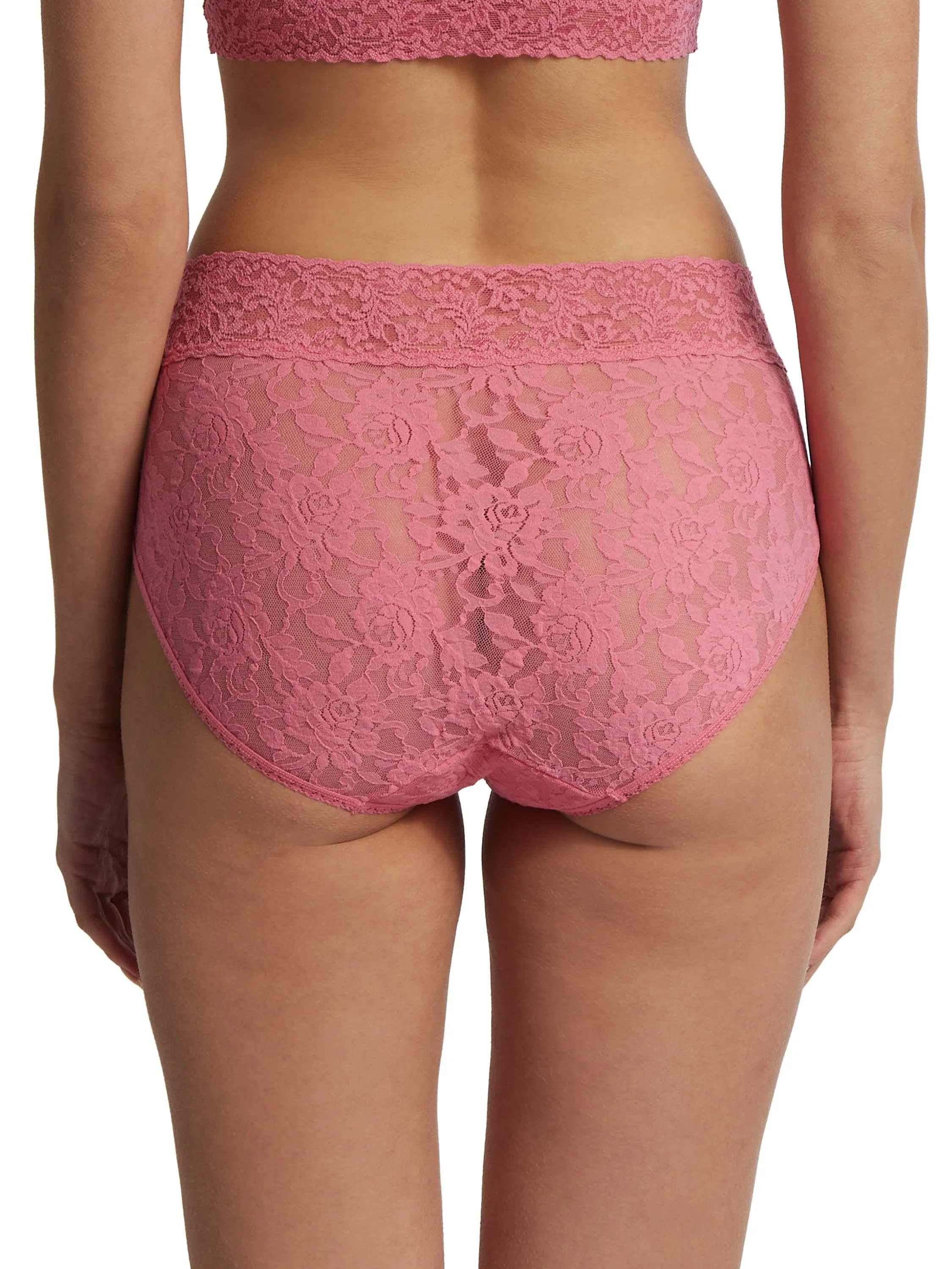 Signature Lace French Brief Guava Pink Sale sold by Hanky Panky product image thumbnail 3