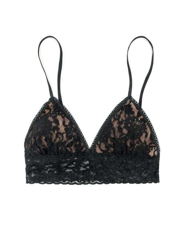 Signature Lace Padded Triangle Bralette sold by Hanky Panky