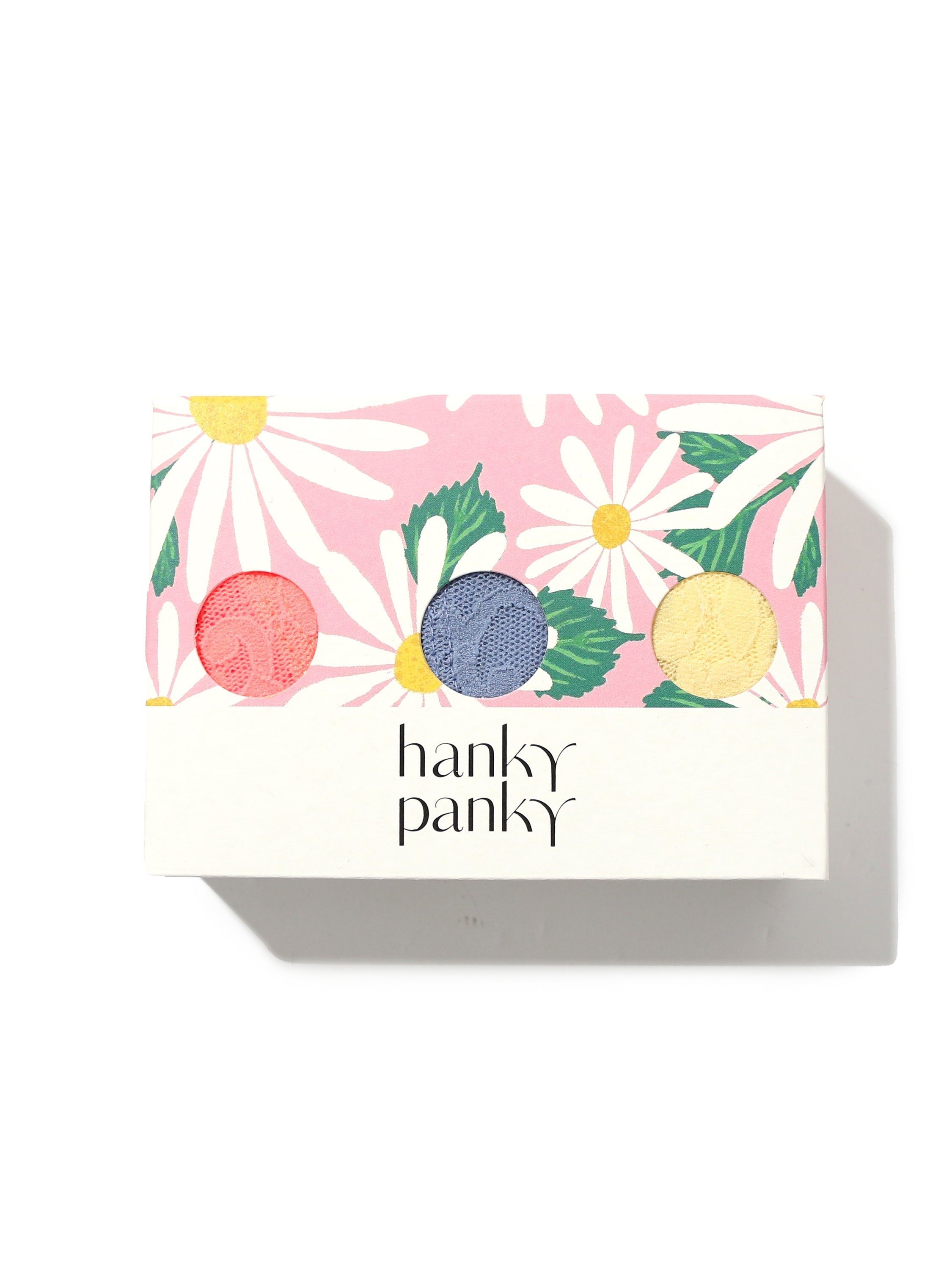 3 Pack Signature Lace Original Rise Thongs in Printed Box Sale sold by Hanky Panky product image thumbnail 3