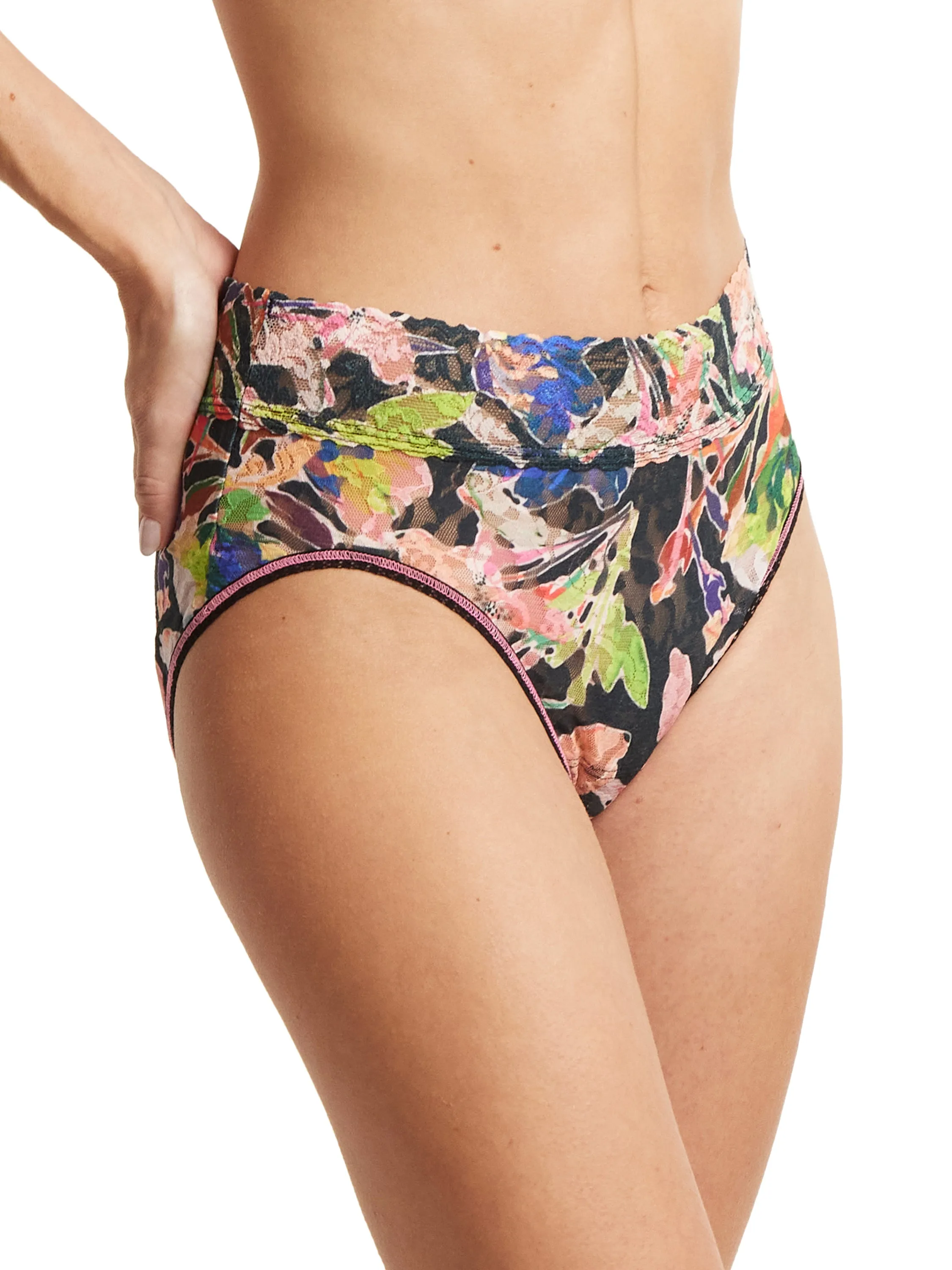 Printed Signature Lace French Brief Unapologetic Sale sold by Hanky Panky product image thumbnail 3