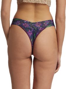 Printed Signature Lace Original Rise Twilight Bloom sold by Hanky Panky
