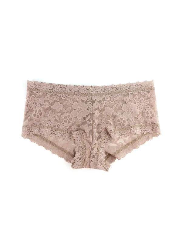 Daily Lace™ Boyshort Taupe Sale sold by Hanky Panky