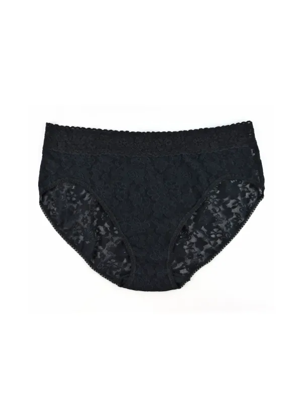 Daily Lace™ Plus Size French Brief Black sold by Hanky Panky