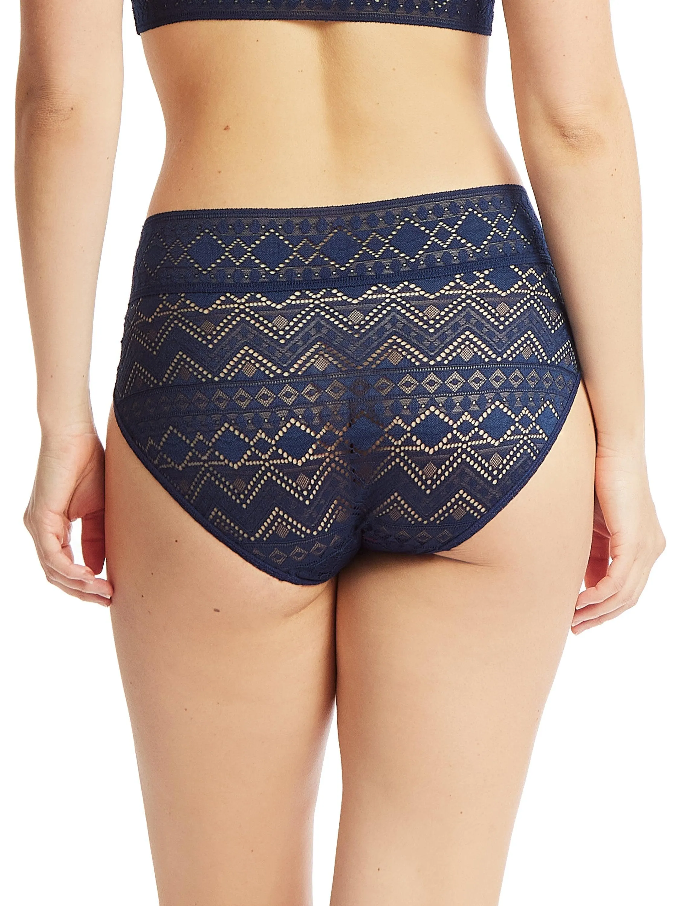 Gem Lace French Brief Hummingbird Blue Sale sold by Hanky Panky product image thumbnail 3