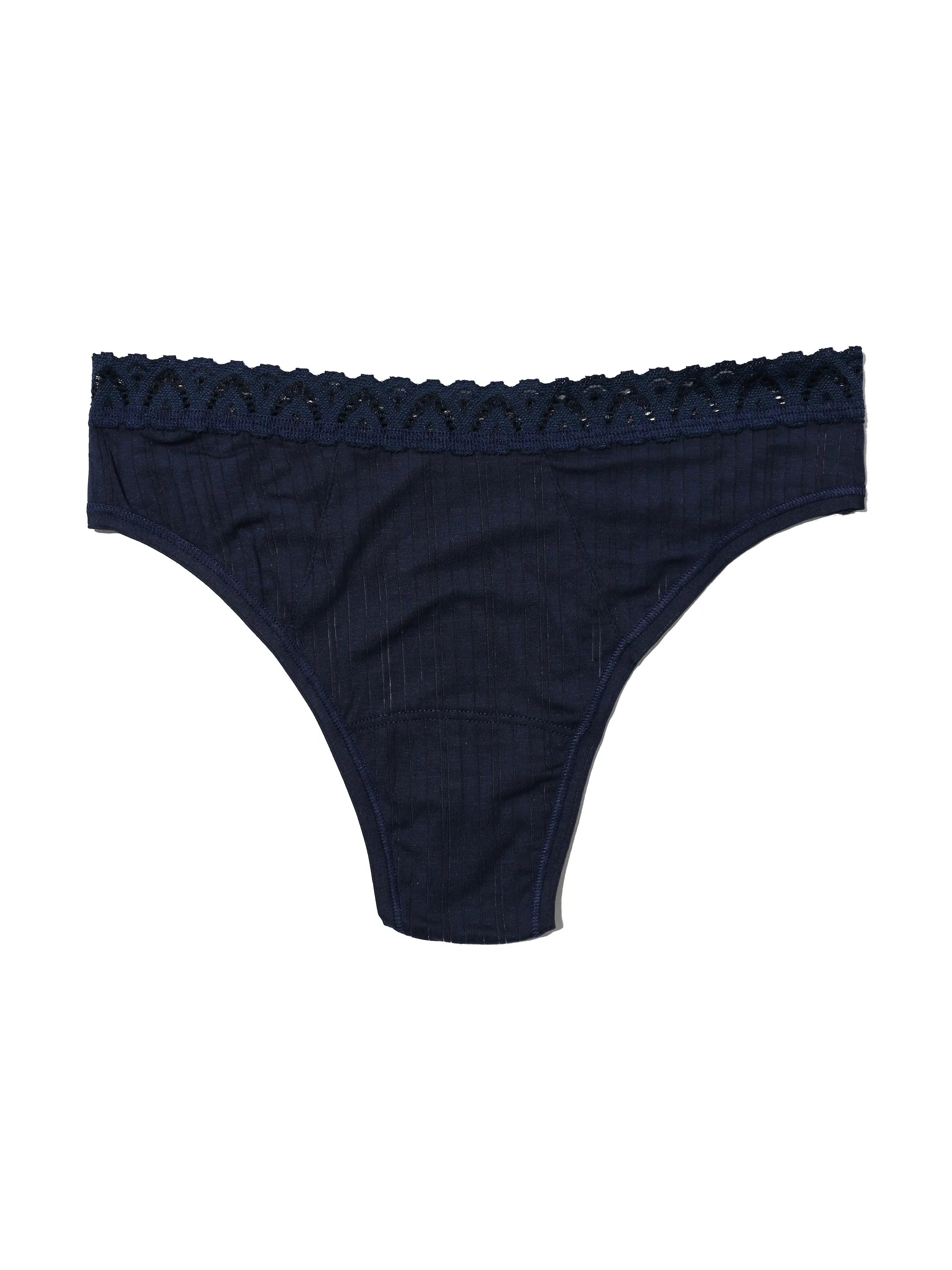MellowLuxe™ Low Rise Thong Bicoastal Blue Sale sold by Hanky Panky product image thumbnail 3