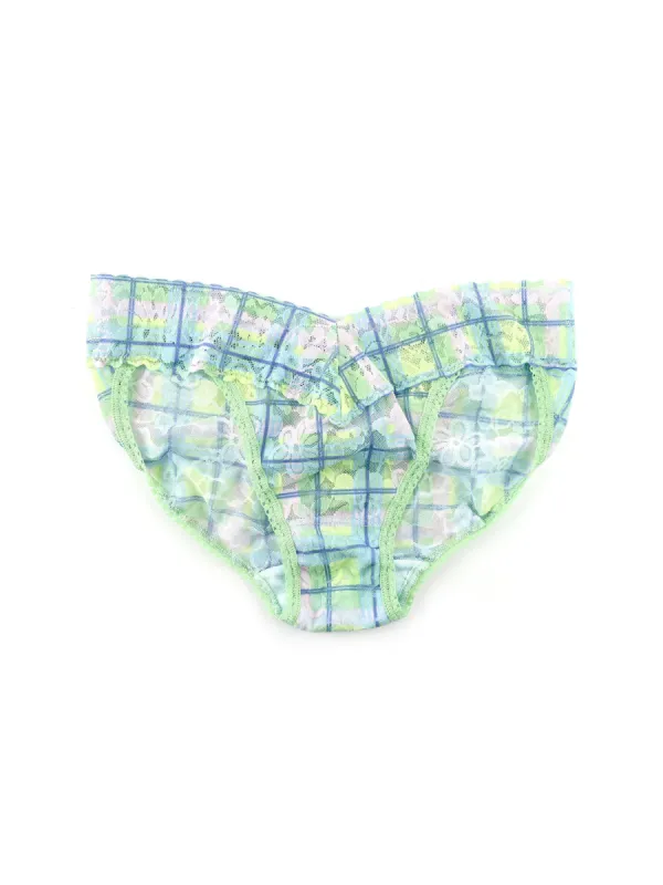 Printed Daily Lace™ V-Kini Hazy Morning Sale sold by Hanky Panky