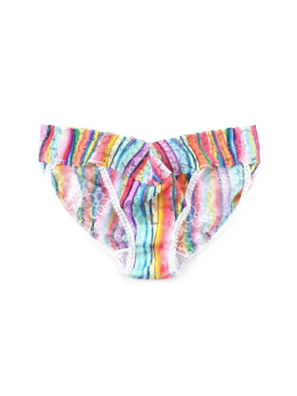 Printed Daily Lace™ V-Kini Aura sold by Hanky Panky