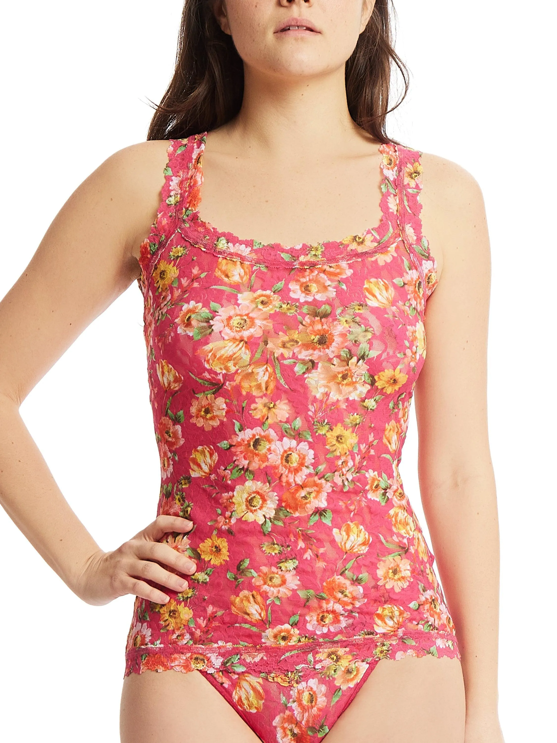 Printed Signature Lace Classic Cami La Vida Loca Sale sold by Hanky Panky product image thumbnail 2