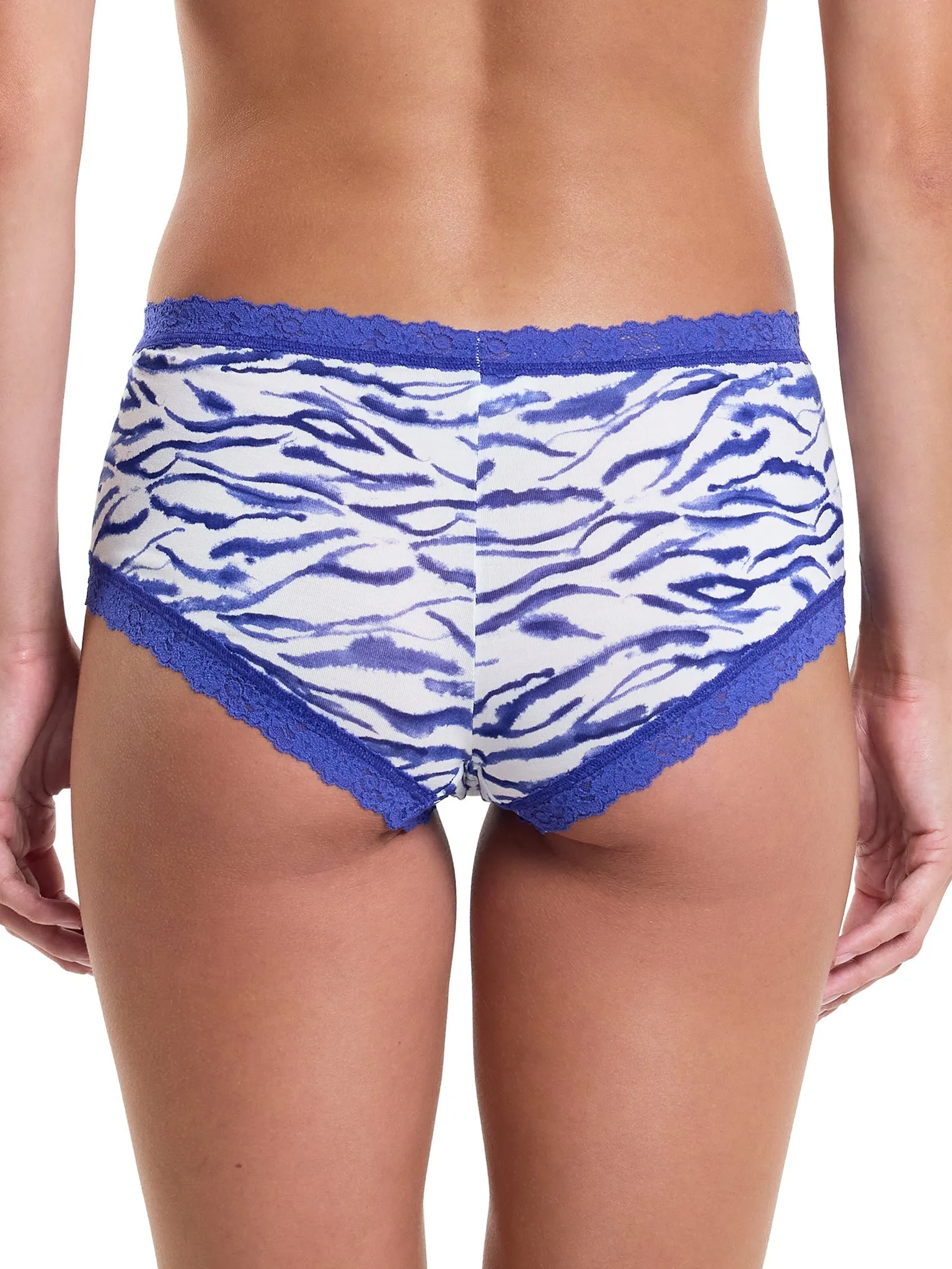 DreamEase™ Printed Boyshort Inked Blue sold by Hanky Panky product image thumbnail 2